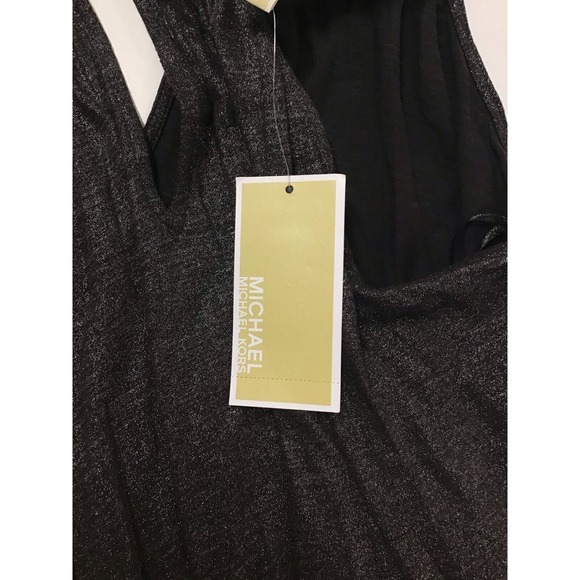Michael Kors Black and Silver Womens Size Extra Large Dress - Picture 7 of 15